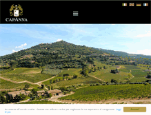 Tablet Screenshot of capannamontalcino.com